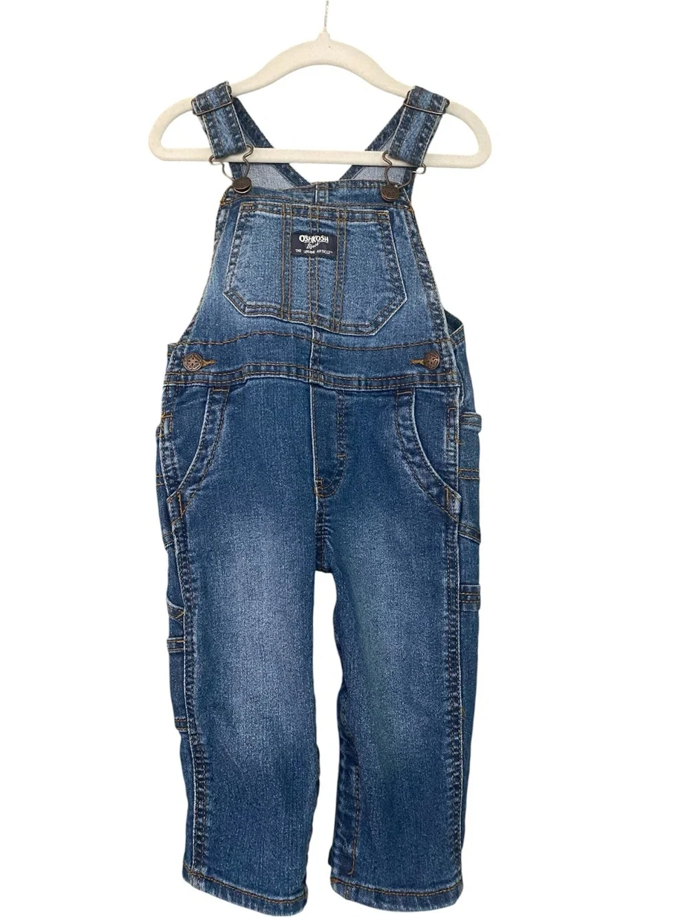 OshKosh B'gosh Blue Denim Overalls